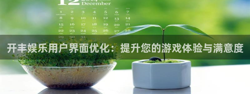 永盈welcome体育和杏耀是哪个公司的：开丰娱乐用户界面优化：提升您的游戏体验