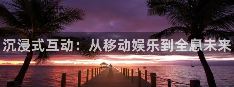 永盈welcome4官网：沉浸式互动：从移动娱乐到全息未来