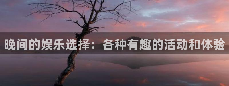 永盈welcome平台开户链接：晚间的娱乐选择：各种有趣的活动和体验